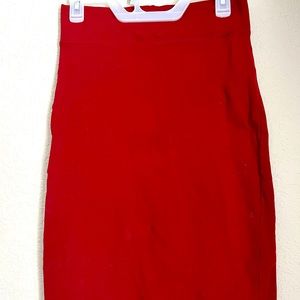 Pencil Fitted Skirt